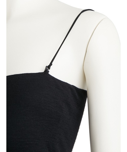 FRAY I.D（フレイアイディー）の「ウールフライスカップインベアトップ（チューブトップ・レディース・ブラック/ブラウン/アイボリー・FREE）」の20枚目の写真