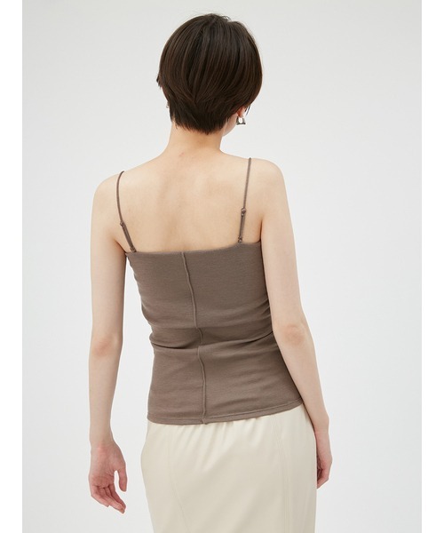 FRAY I.D（フレイアイディー）の「ウールフライスカップインベアトップ（チューブトップ・レディース・ブラック/ブラウン/アイボリー・FREE）」の10枚目の写真