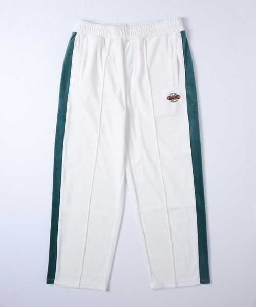 VISION STREET WEAR(ヴィジョンストリートウェア)の「【VISION STREET WEAR】2点セット ベロアカラージャージセットアップ(ジャージ・レディース・ブラック/パープル/オフホワイト/グリーン・MEDIUM/LARGE/X-LARGE)」の6枚目の写真