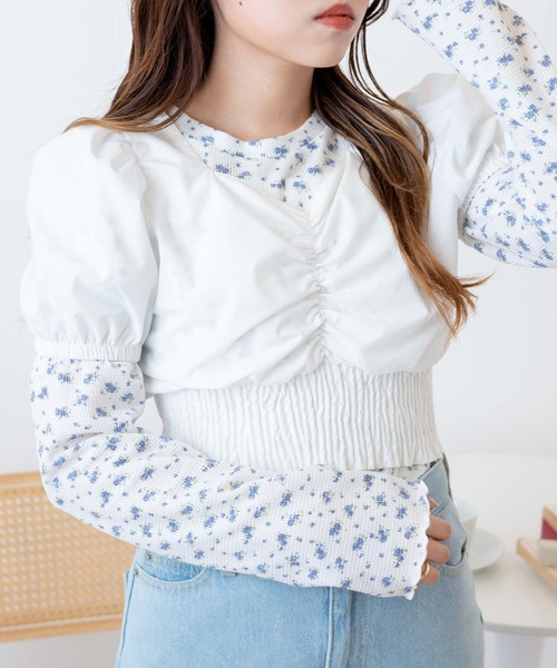 WEGO（ウィゴー）の「WEGO/メロウワッフルロンT（Tシャツ/カットソー・レディース・その他1/その他2・FREE）」の9枚目の写真