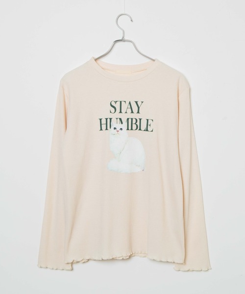 WEGO（ウィゴー）の「WEGO/メロウワッフルロンT（Tシャツ/カットソー・レディース・その他1/その他2・FREE）」の16枚目の写真