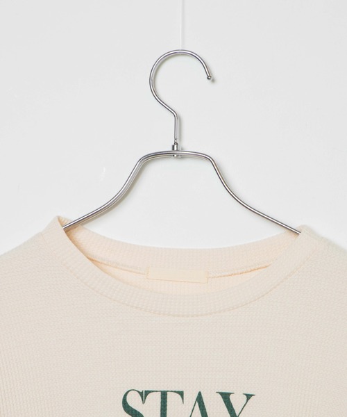 WEGO（ウィゴー）の「WEGO/メロウワッフルロンT（Tシャツ/カットソー・レディース・その他1/その他2・FREE）」の19枚目の写真