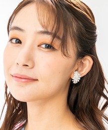 メタルフラワーブーケイヤリング