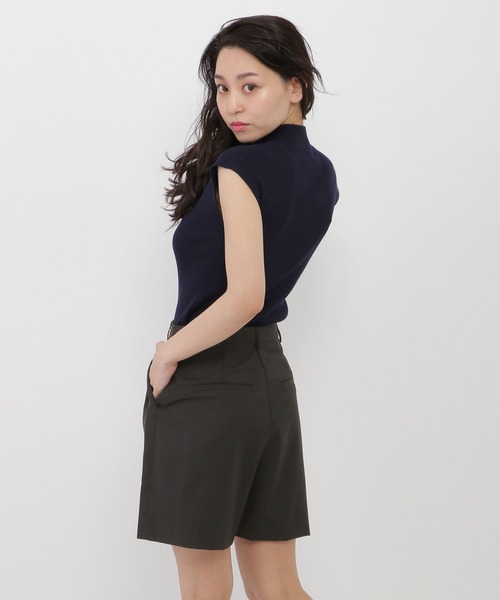Love,Bonito(ラブボニート)の「ミラーニ テーラード バミューダショートパンツ(その他パンツ・レディース・ブラック/ブラウン・MEDIUM/LARGE/SMALL)」の6枚目の写真