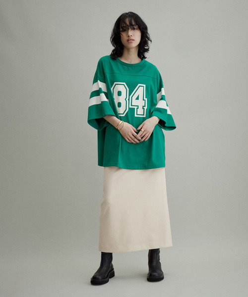 ADAM ET ROPE'（アダムエロペ）の「【WEB限定(一部店舗展開あり)】ロングベンツペンシルスカート（スカート・レディース・オフホワイト/ベージュ系その他/ブラック系その他・38/36）」の5枚目の写真