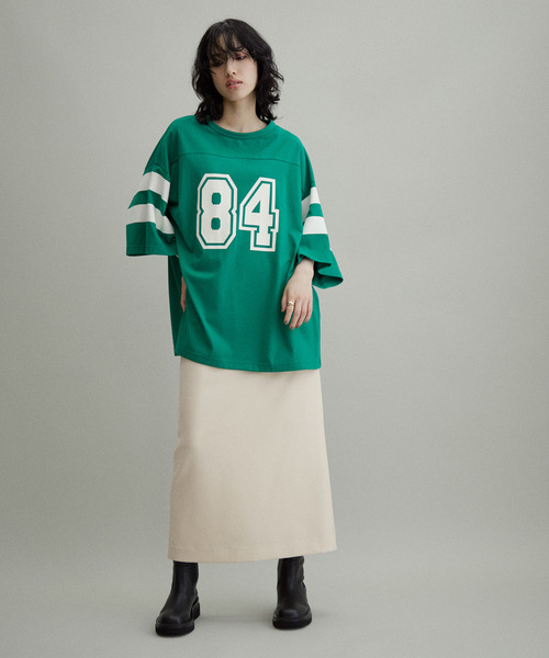 ADAM ET ROPE'（アダムエロペ）の「【WEB限定(一部店舗展開あり)】ロングベンツペンシルスカート（スカート・レディース・オフホワイト/ベージュ系その他/ブラック系その他・38/36）」の20枚目の写真