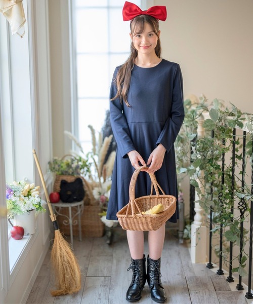 セール】魔女コスチューム ワンピース＆カチューシャセット