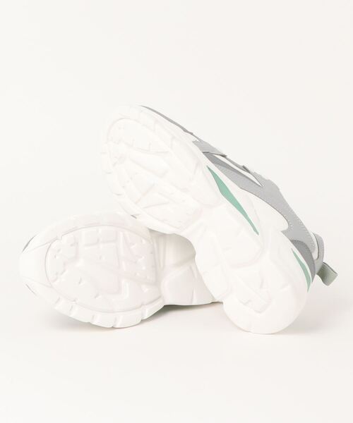 NEV(ネブ)の「【NEV SURF】ネブサーフ ダッドスニーカー 618【厚底】(スニーカー・レディース・ホワイト×グレー/ホワイト系その他・23.5cm/24.5cm/23.0cm/24.0cm)」の4枚目の写真