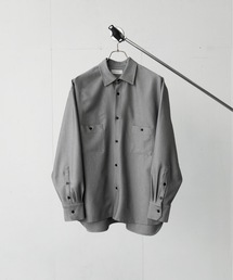 INTER FACTORY | ファッションインフルエンサー yuuki - Wool like basic shirts / ウールライクベーシックシャツ　made in INTER FACTORY(シャツ/ブラウス)