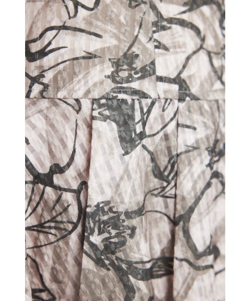 rienda（リエンダ）の「ラインフラワーフレアスカート（スカート・レディース・パープル/ブラウン/オレンジ・SMALL/MEDIUM）」の18枚目の写真