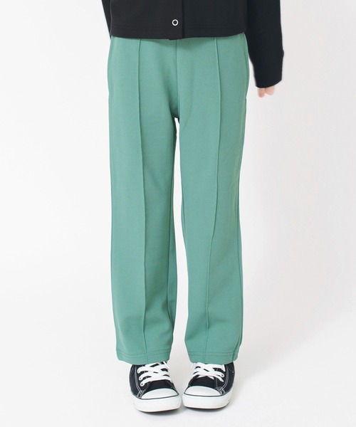 BRANSHES（ブランシェス）の「センタープレス風ロングパンツ（スラックス・キッズ・グリーン/アイボリー/オレンジ/ブラック・110/90/120/150/130/100/140）」の20枚目の写真