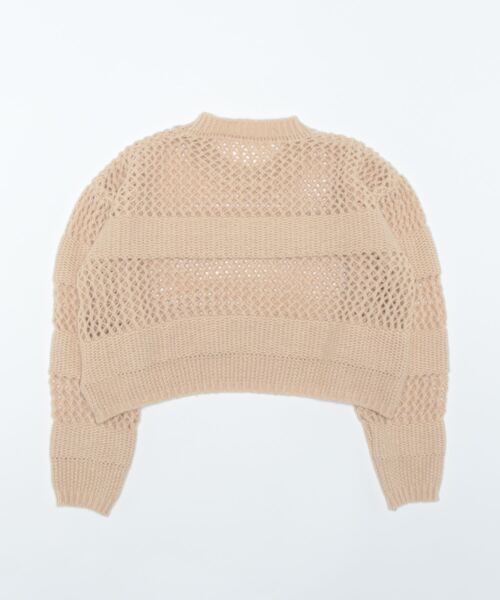 ibeul_（イベール）の「バルキーシアーボーダーニット（ニット/セーター・レディース・ホワイト/ブラック/ベージュ・FREE）」の11枚目の写真