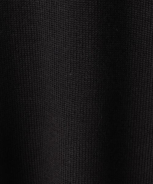 green label relaxing（グリーンレーベルリラクシング）の「シルクミックス 天竺 モックネック ニット（ニット/セーター・メンズ・パープル/オリーブ/ダークグレー・L/S/M）」の14枚目の写真