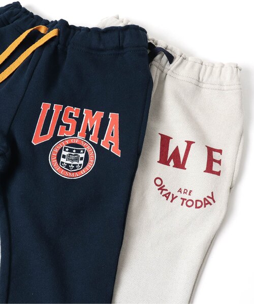 BREEZE（ブリーズ）の「カレッジパンツ 10分丈（スウェットパンツ・キッズ・ライトグレー/グレー/ネイビー/グリーン/オレンジ・110/140/90/120/130/80/100）」の18枚目の写真