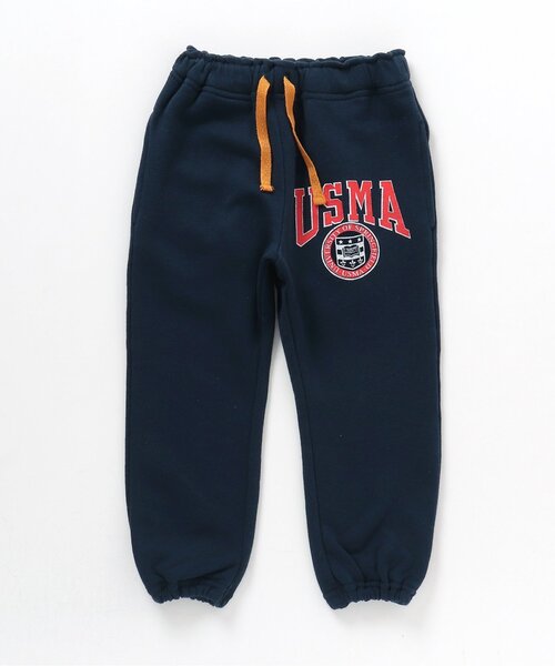 BREEZE（ブリーズ）の「カレッジパンツ 10分丈（スウェットパンツ・キッズ・ライトグレー/グレー/ネイビー/グリーン/オレンジ・110/140/90/120/130/80/100）」の6枚目の写真