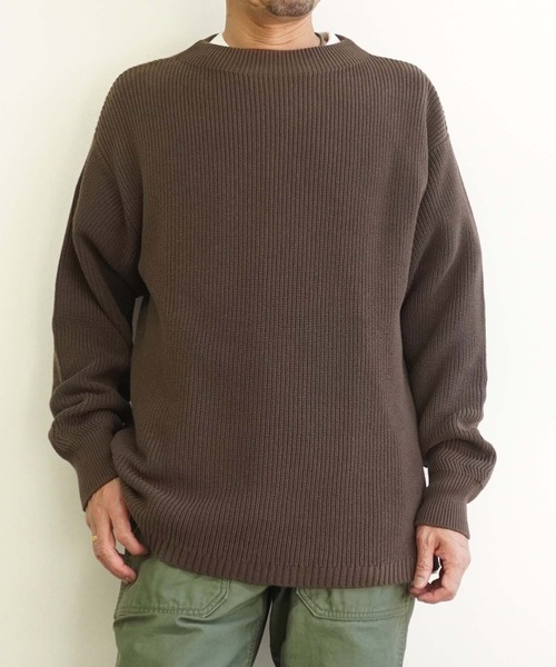 BROOKLYN OVERALL（ブルックリンオーバーオール）の「片畦編ニットプル