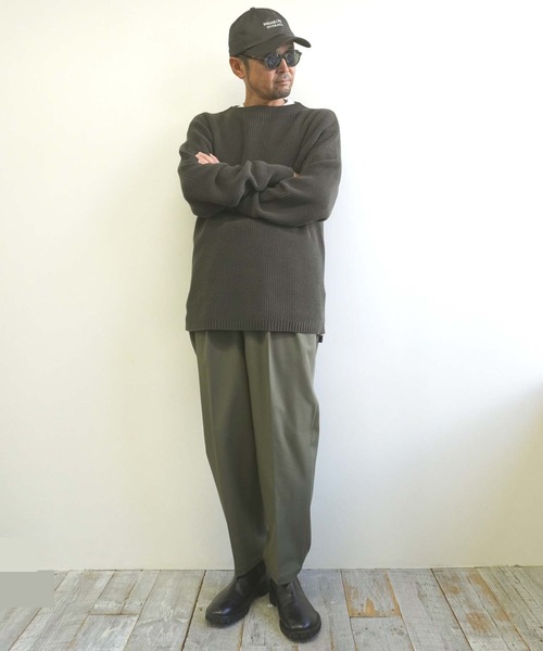 BROOKLYN OVERALL（ブルックリンオーバーオール）の「片畦編ニットプル