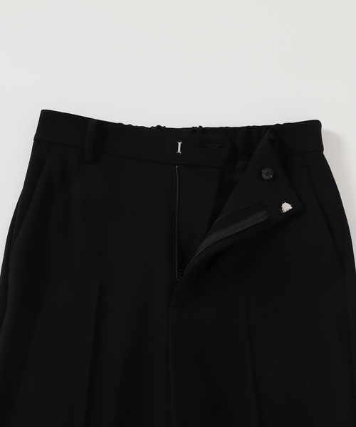 Plage　プラージュ　ウォッシャブルストレートパンツ　ブラック 38 追加》washable straight パンツ（スラックス）｜Plage