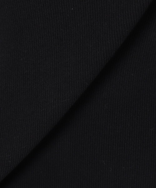 JOURNAL STANDARD（ジャーナルスタンダード）の「クロップドロングTシャツ（Tシャツ/カットソー・レディース・ブラック系その他/ホワイト/イエロー/ブラック・FREE）」の6枚目の写真