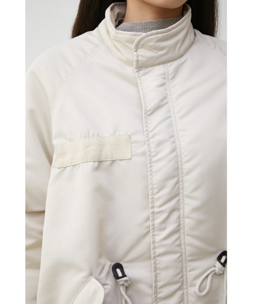 AZUL by moussy（アズールバイマウジー）の「MONSTER PARKA/モンスターパーカー（その他アウター・レディース・チャコールグレー/アイボリー・FREE）」の9枚目の写真