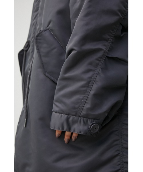 AZUL by moussy（アズールバイマウジー）の「MONSTER PARKA/モンスターパーカー（その他アウター・レディース・チャコールグレー/アイボリー・FREE）」の19枚目の写真