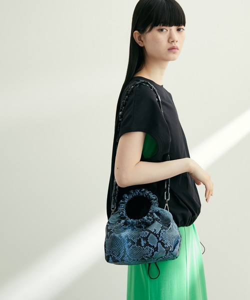 HVISK（ヴィスク）の「【HVISK】JOLLY RUSH SNAKE（ショルダーバッグ・レディース・ブルー・FREE）」の14枚目の写真