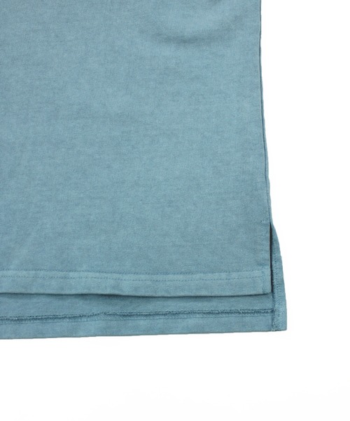 Universal Style Wear（ユニバーサルスタイルウェア）の「Universal Style Wear HAV-A-HANK ハバハンク カットワーク ロゴ Tee（Tシャツ/カットソー・メンズ・スミクロ/グレイッシュブルー/オフホワイト/カーキ・MEDIUM/LARGE/X-LARGE）」の14枚目の写真