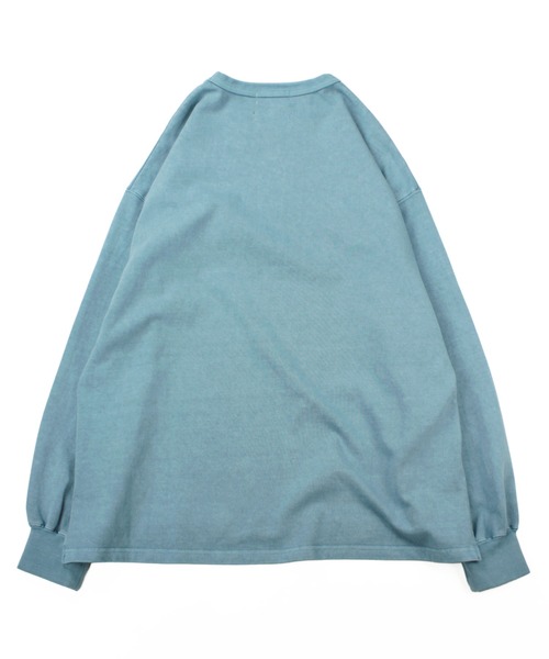 Universal Style Wear（ユニバーサルスタイルウェア）の「Universal Style Wear HAV-A-HANK ハバハンク カットワーク ロゴ Tee（Tシャツ/カットソー・メンズ・スミクロ/グレイッシュブルー/オフホワイト/カーキ・MEDIUM/LARGE/X-LARGE）」の21枚目の写真