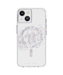 Case-Mate（ケースメイト）の「iPhone14 Case-Mate Karat - A Touch of Pearl MagSafe対応・3.0m落下耐衝撃・抗菌・リサイクル素材（スマホケース/カバー・レディース）」