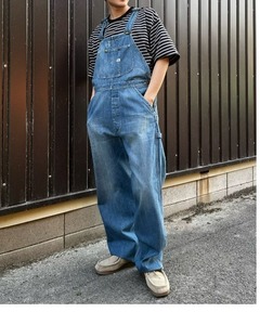 DOUBLE STANDARD CLOTHING Wデニムサロペット セール】デニムオーバーオール（サロペット/オーバーオール