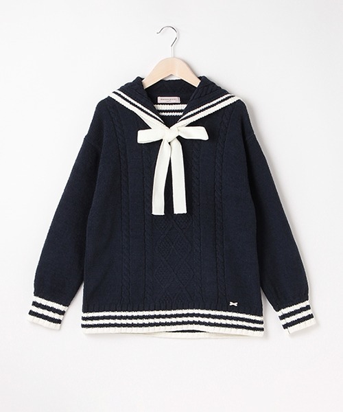 mezzo piano Junior（メゾピアノジュニア）の「セーラーカラーモール