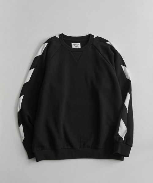 agnes b.（アニエスベー）の「【WEB限定】【agnes b. pour ADAM ET ROPE'】SWEAT SENGA MIXTE BANDE（スウェット・レディース・ブラック・S）」の12枚目の写真