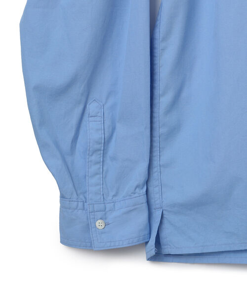 BEAMS LIGHTS（ビームスライツ）の「BEAMS LIGHTS / フラワー刺繍シャツ（シャツ/ブラウス・メンズ・サックスブルー/ホワイト・MEDIUM/LARGE/SMALL）」の5枚目の写真