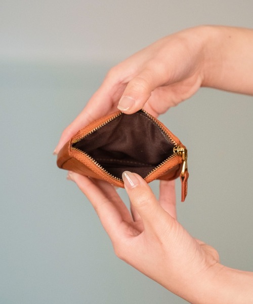 BELLIES YORK（ベリーズヨーク）の「【BELLIES YORK/ベリーズヨーク】ソフトコインケース　小銭入れ　イタリア牛革（コインケース・レディース・ブラウン/ブラック・FREE）」の11枚目の写真