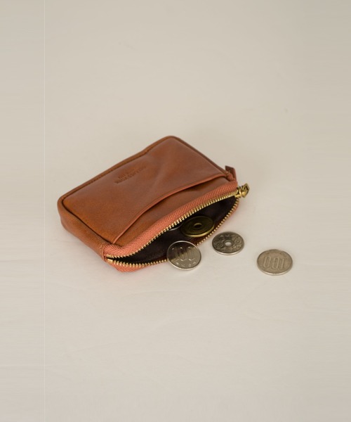 BELLIES YORK（ベリーズヨーク）の「【BELLIES YORK/ベリーズヨーク】ソフトコインケース　小銭入れ　イタリア牛革（コインケース・レディース・ブラウン/ブラック・FREE）」の9枚目の写真