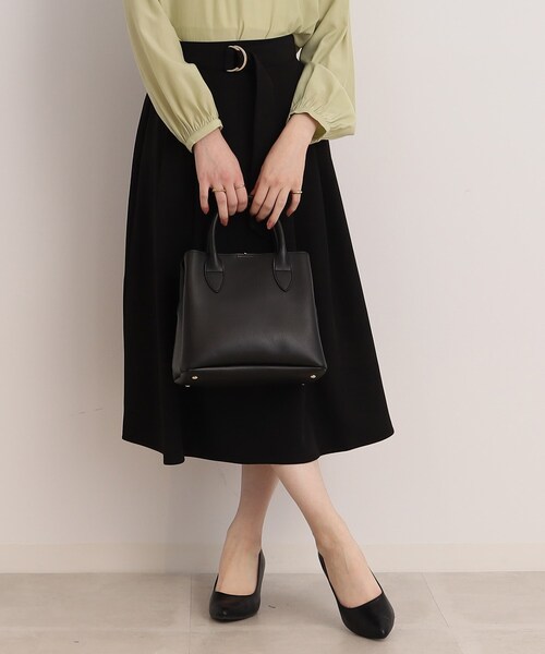 SHOO・LA・RUE（シューラルー）の「◆【2WAY】ふわっと軽い3層トートバッグ（トートバッグ・レディース・グレー/アイボリー/ブラック・00）」の14枚目の写真
