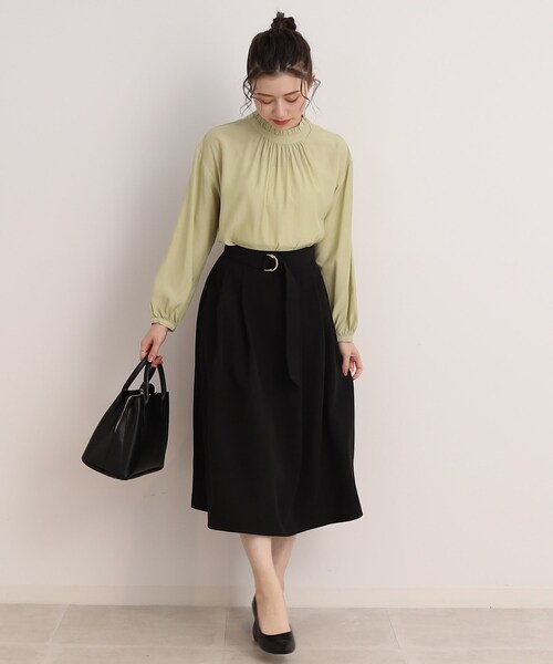 SHOO・LA・RUE（シューラルー）の「◆【2WAY】ふわっと軽い3層トートバッグ（トートバッグ・レディース・グレー/アイボリー/ブラック・00）」の15枚目の写真