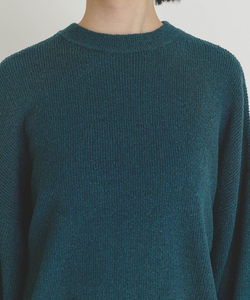 UR Lab.（アーバンリサーチラボ）の「ループヤーンルーズニット（ニット/セーター・レディース・イエロー系その他/グリーン系その他/アイボリー・FREE）」の19枚目の写真