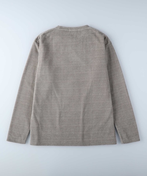 BACK NUMBER(バックナンバー)の「【BACK NUMBER】モールレイヤードロンT(Tシャツ/カットソー・メンズ・ケリーグリーン/ターコイズブルー/ベージュ・M/L/XL)」の10枚目の写真