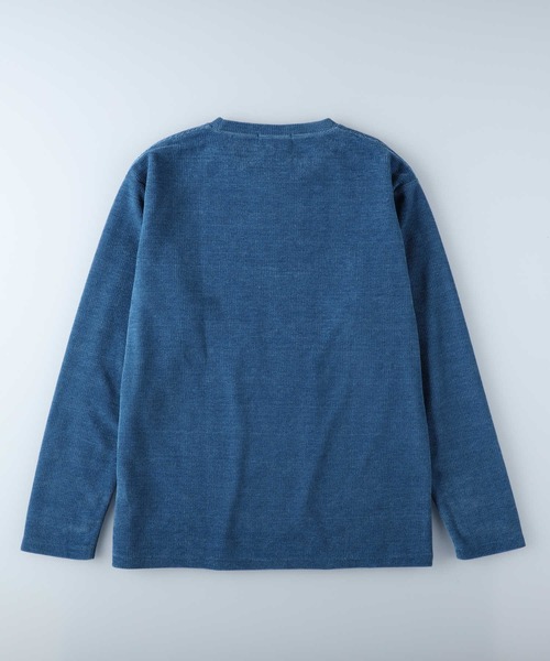 BACK NUMBER(バックナンバー)の「【BACK NUMBER】モールレイヤードロンT(Tシャツ/カットソー・メンズ・ケリーグリーン/ターコイズブルー/ベージュ・M/L/XL)」の8枚目の写真