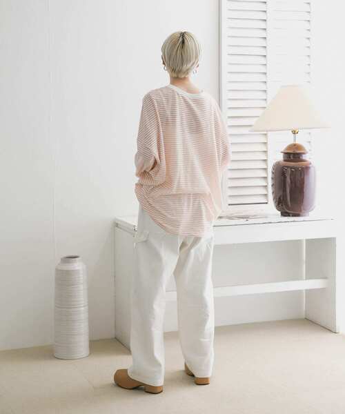 KBF（ケイビーエフ）の「ペインターデニム（デニムパンツ・レディース・ライトブルー/ホワイト・34/36）」の16枚目の写真