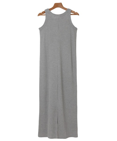 andme（アンドミー）の「カップ付きサーマルアメスリワンピース（ワンピース・レディース・オレンジ/ブラウン/ブラック/チャコールグレー/杢グレー/カーキ/ブルー系その他・FREE）」の8枚目の写真