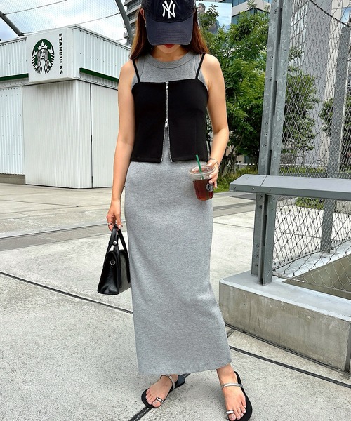 セール】カップ付きサーマルアメスリワンピース（ワンピース