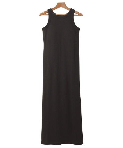 andme（アンドミー）の「カップ付きサーマルアメスリワンピース（ワンピース・レディース・オレンジ/ブラウン/ブラック/チャコールグレー/杢グレー/カーキ/ブルー系その他・FREE）」の12枚目の写真