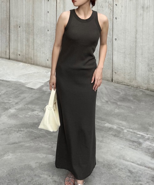 セール】カップ付きサーマルアメスリワンピース（ワンピース）｜andme