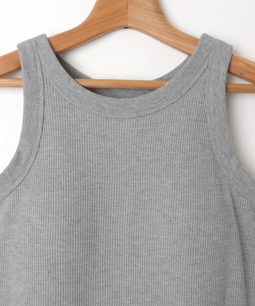 andme（アンドミー）の「カップ付きサーマルアメスリワンピース（ワンピース・レディース・オレンジ/ブラウン/ブラック/チャコールグレー/杢グレー/カーキ/ブルー系その他・FREE）」の21枚目の写真