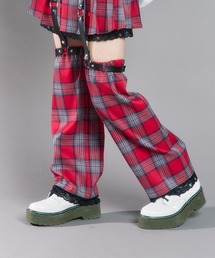 WEGO | WEGO/【一部店限定】チェックロングレッグカバー(レッグウォーマー)