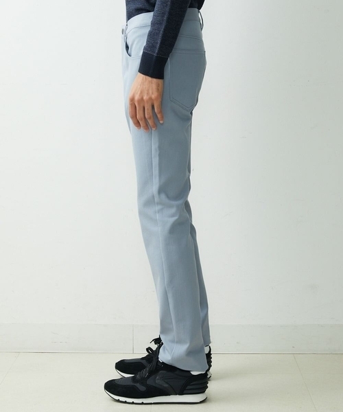 MICHEL KLEIN HOMME (ミッシェルクランオム)の「【2023年モデル】プレビアシャンブレーパンツ(その他パンツ・メンズ・ライトブルー/ブラウン/ベージュ・MEDIUM/LARGE/X-LARGE)」の5枚目の写真