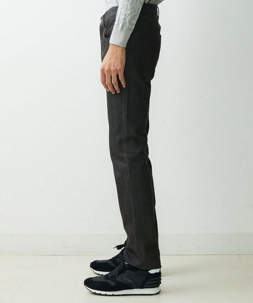 MICHEL KLEIN HOMME (ミッシェルクランオム)の「【2023年モデル】プレビアシャンブレーパンツ(その他パンツ・メンズ・ライトブルー/ブラウン/ベージュ・MEDIUM/LARGE/X-LARGE)」の19枚目の写真