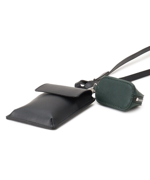 tk.TAKEO KIKUCHI(ティーケータケオキクチ)の「◆【WEB限定】マルチショルダーバッグ(ショルダーバッグ・メンズ・ブラック/ブラック系1/ブラック系・00)」の11枚目の写真